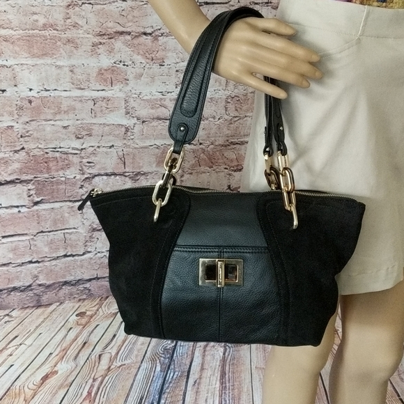 B. MAKOWSKY LEATHER SHOULDER BAG - Picture 2 of 12